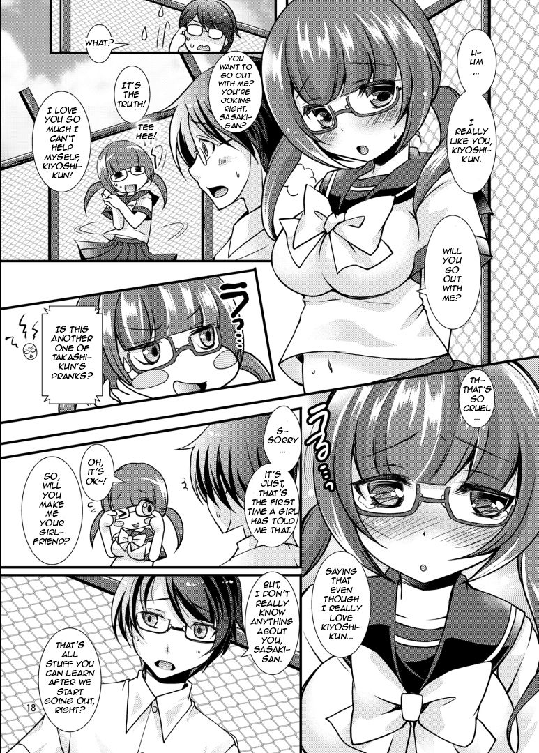 Hentai Manga Comic-For Me to Become an Otaku's Girlfriend...-Read-18